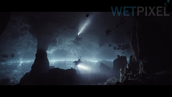 cave diving on Wetpixel